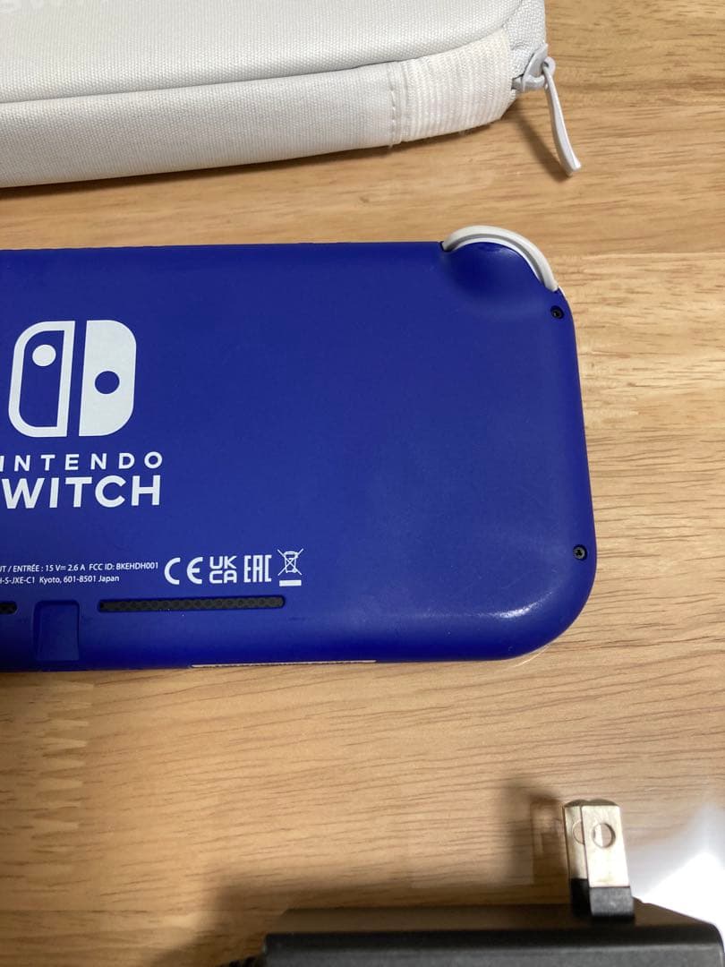 Nintendo Switch Lite Blue 専用ケース付き