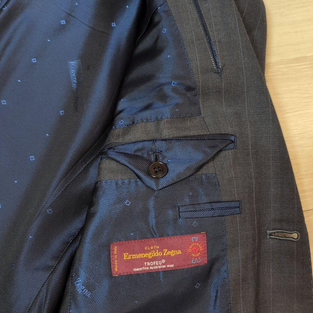 【美品】Ermenegildo Zegna ゼニア TROFEO グレー