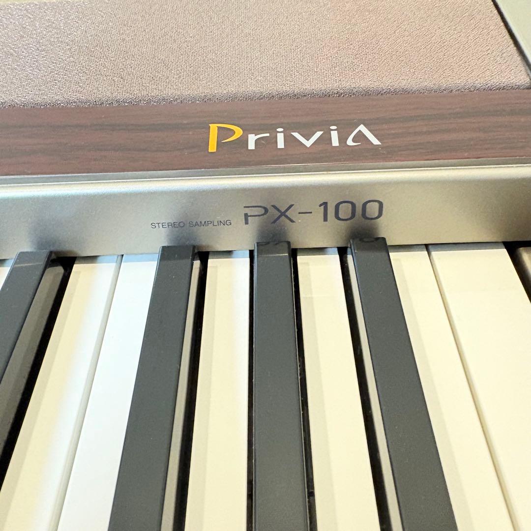 【美品・動作良好】CASIO カシオ　電子ピアノ Privia PX-100