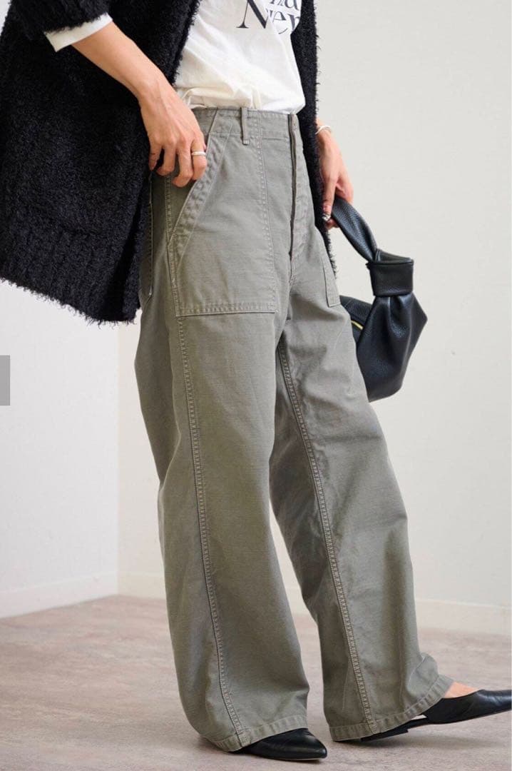 24AWフレームワーク　ベイカーパンツ40spickandspan