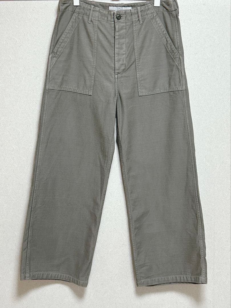 24AWフレームワーク　ベイカーパンツ40spickandspan