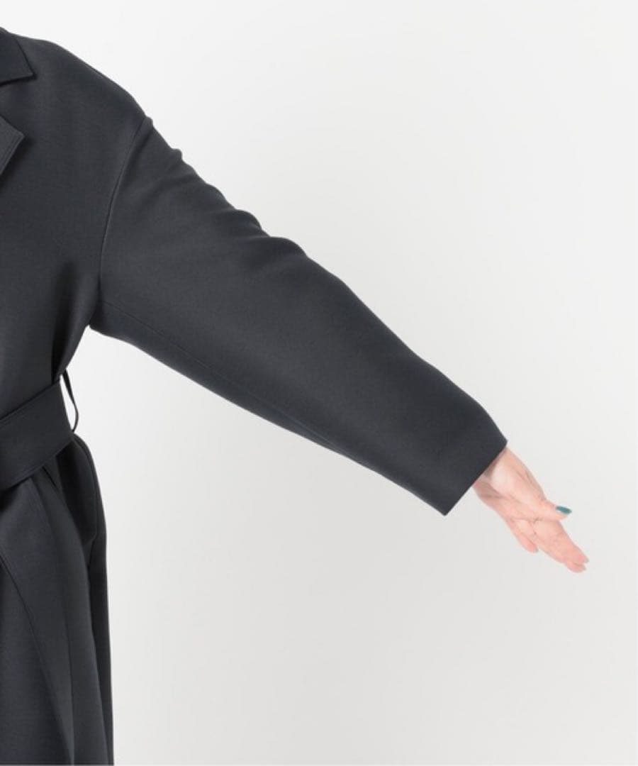 NOBLE／ノーブル　トリプルクロスラフチェスターコート　38 ナチュラル