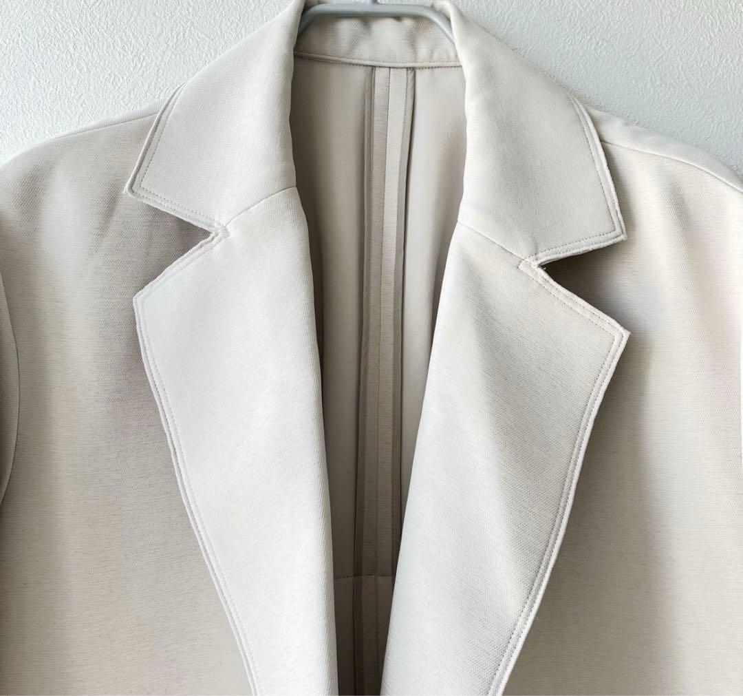 NOBLE／ノーブル　トリプルクロスラフチェスターコート　38 ナチュラル