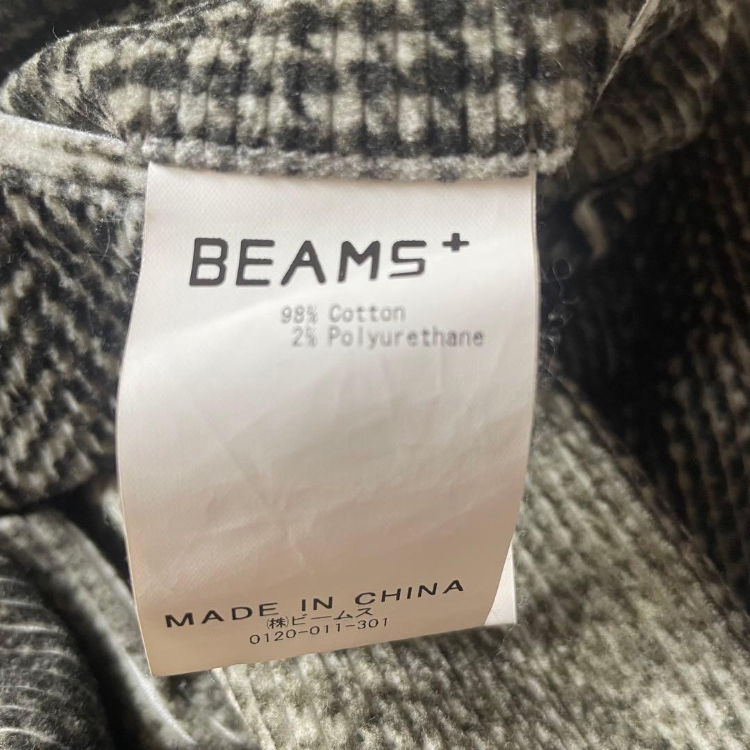 極美品✨　BEAMS PLUS コーデュロイ パッチワークプリント パンツ