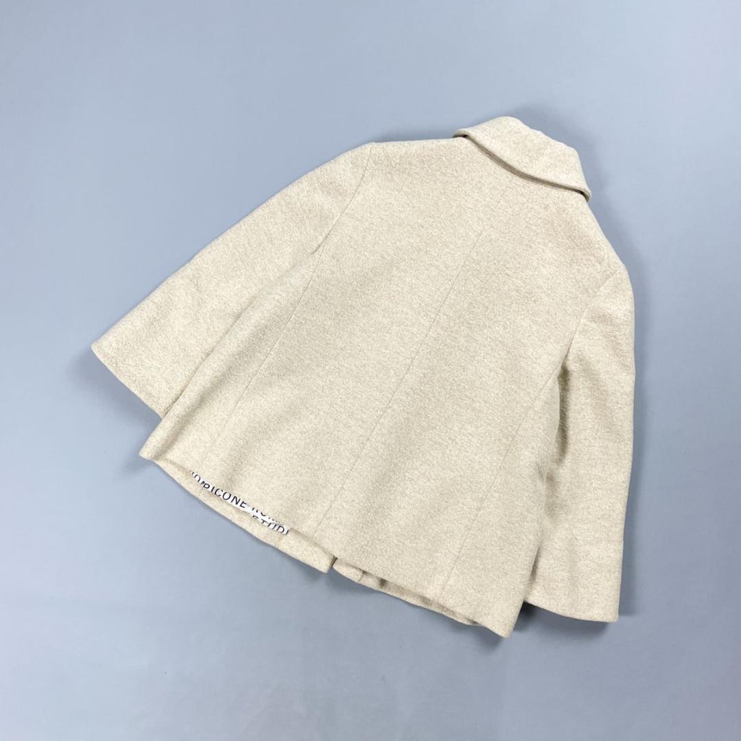 美品 スタジオピッコーネ ショートコート ベージュ サイズ40*HD1369