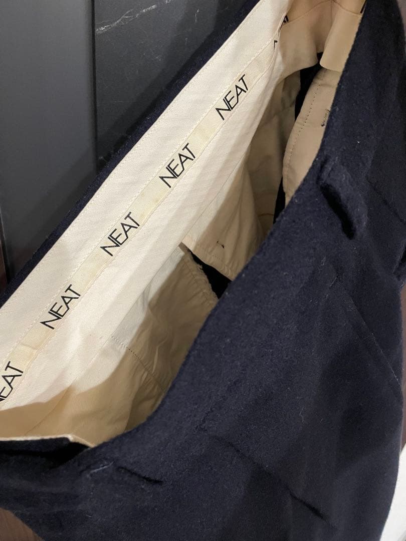パンツ NEAT super100's wool tapered