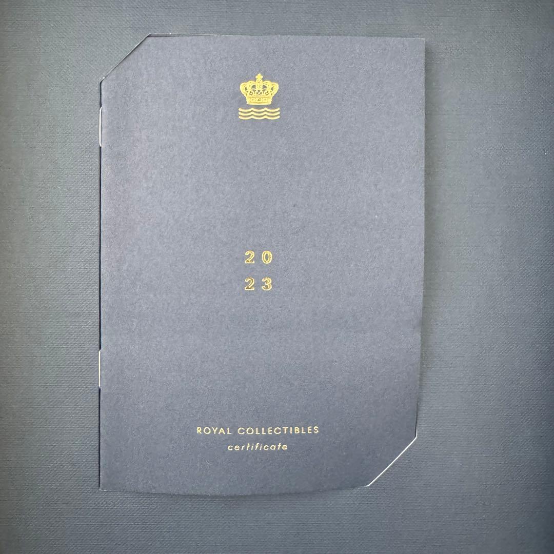 ロイヤルコペンハーゲン 2023年 イヤープレート 冬景色 未使用 箱・説明書付