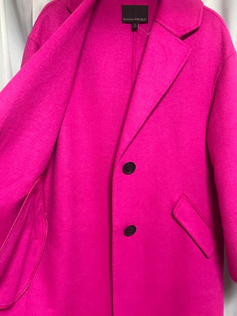 BANANA REPUBLIC ピンク チェスターコート