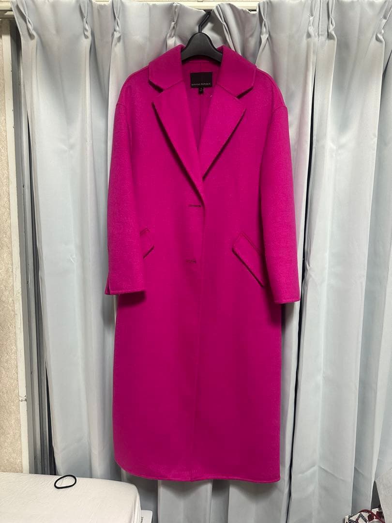BANANA REPUBLIC ピンク チェスターコート