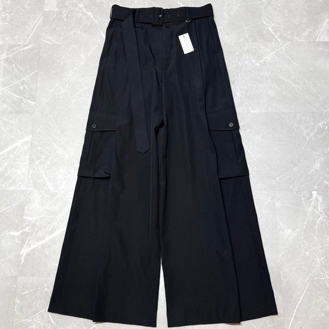 【DRIES VAN NOTEN】PIERS BIS PANTS BLACK