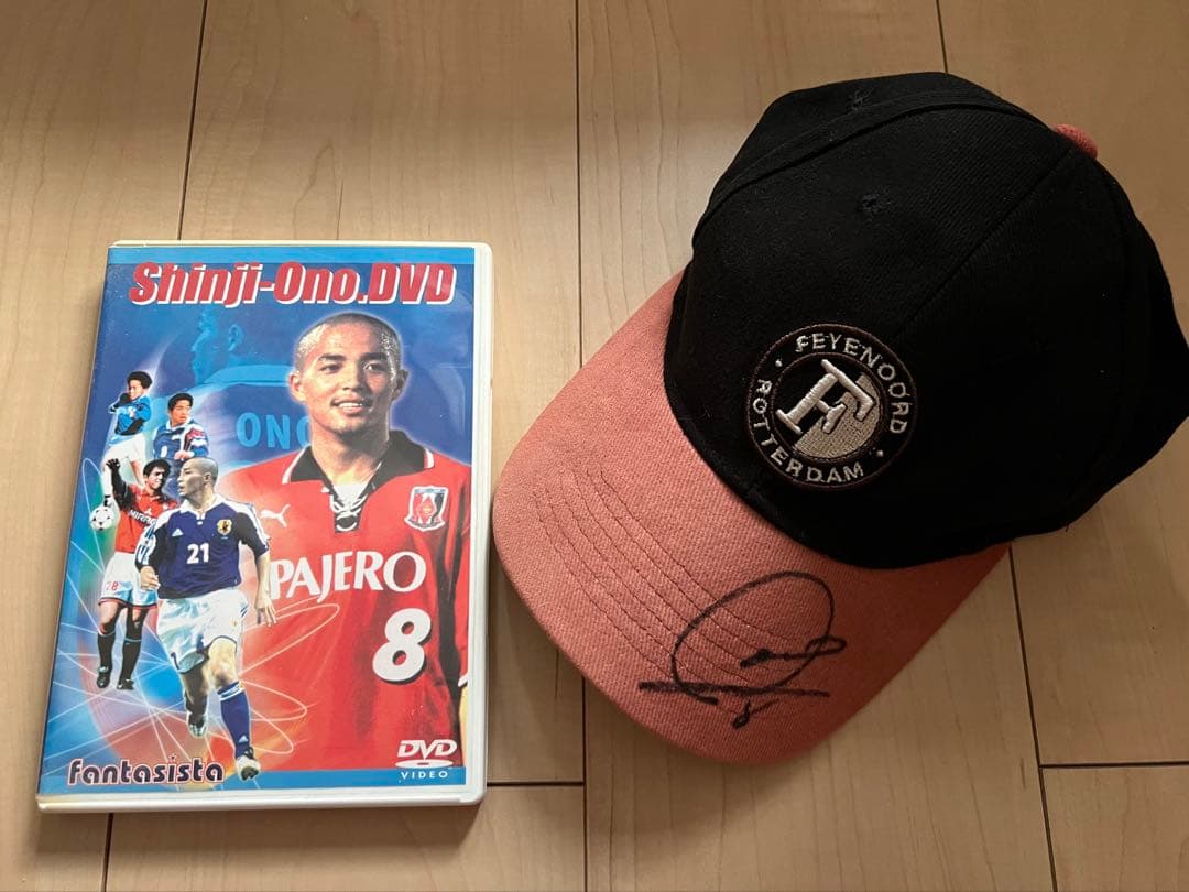 【早い者勝ち】レア　小野伸二　フェイエノールト　当時物　公式　OLD キャップ