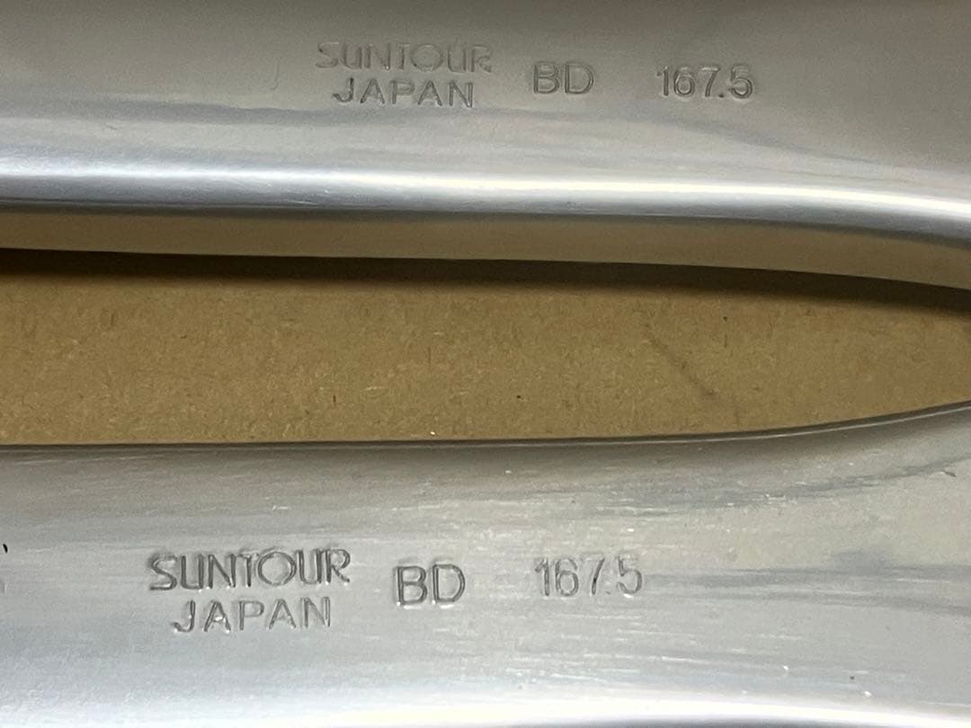 値下げ 中古 SUNTOUR SUPERBE PRO ロード クランクセット