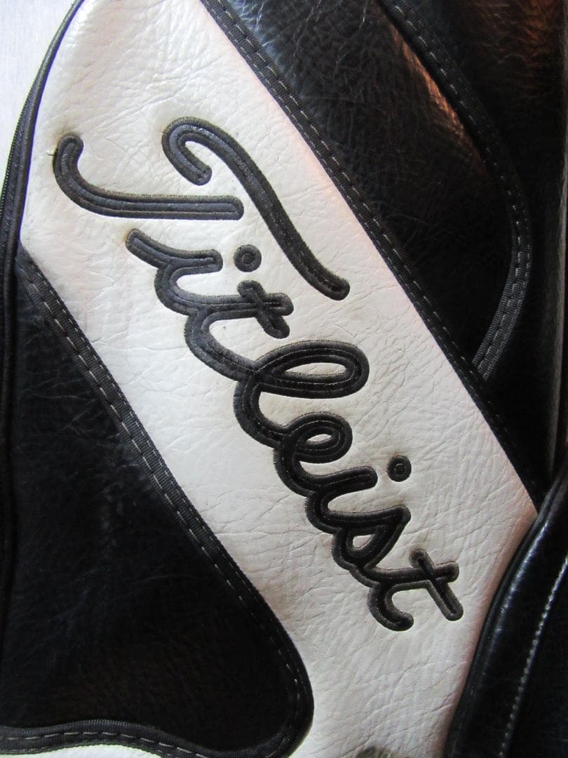 ★☆★タイトリスト★Titlest★3点式★ゴルフバック★黒/白★③★☆★