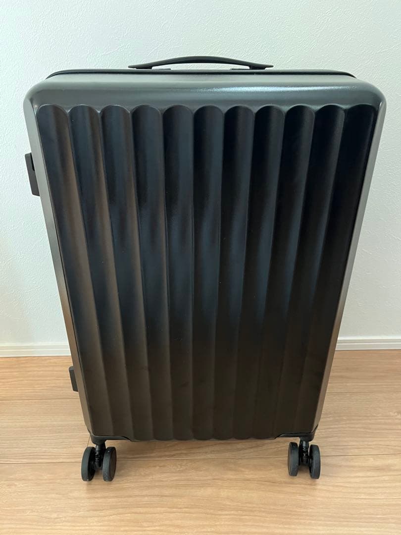 MAIMO Mサイズ ストライプキャリーケース 約57L 黒