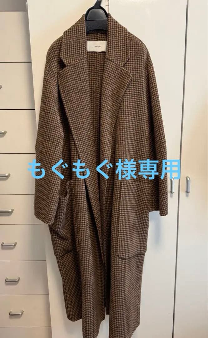 【TODAYFUL】ブラウンチェックコート
