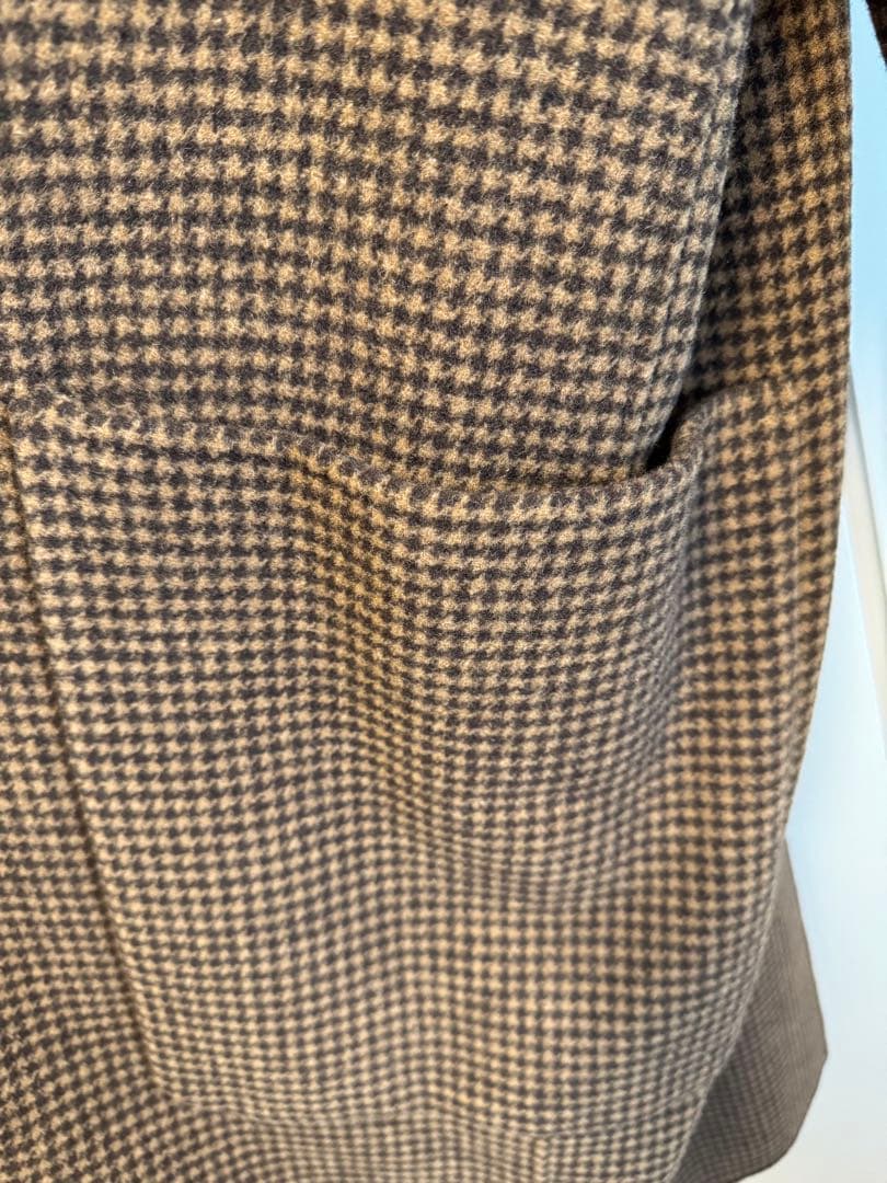 【TODAYFUL】ブラウンチェックコート