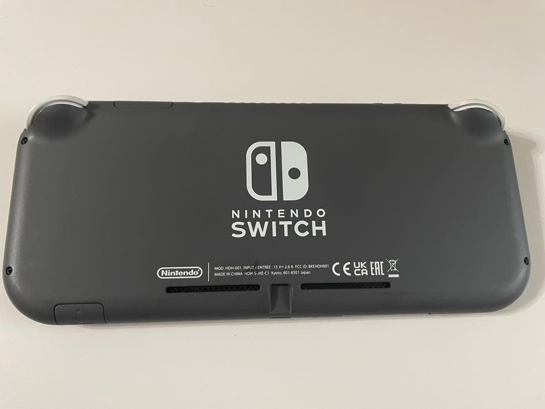 Nintendo Switch Lite 本体 グレー 充電器付き