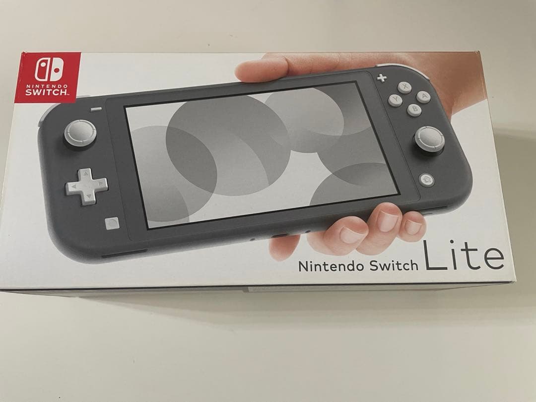 Nintendo Switch Lite 本体 グレー 充電器付き
