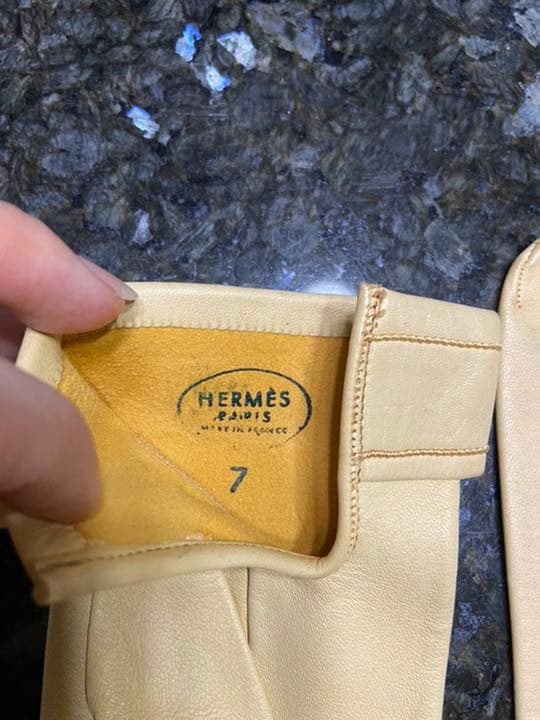 最終お値引き！HERMES エルメス　本革　美品