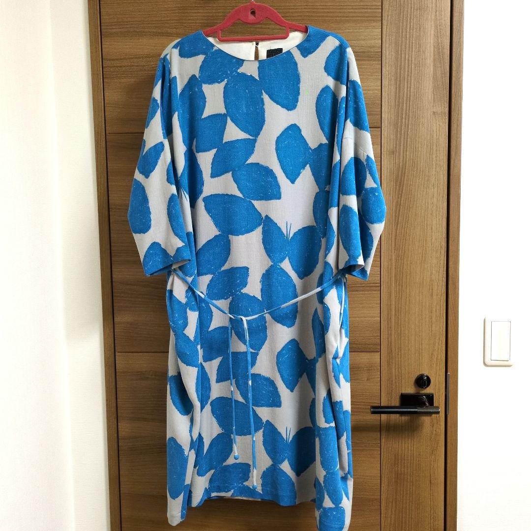 ミナペルホネン　ちょうちょワンピース