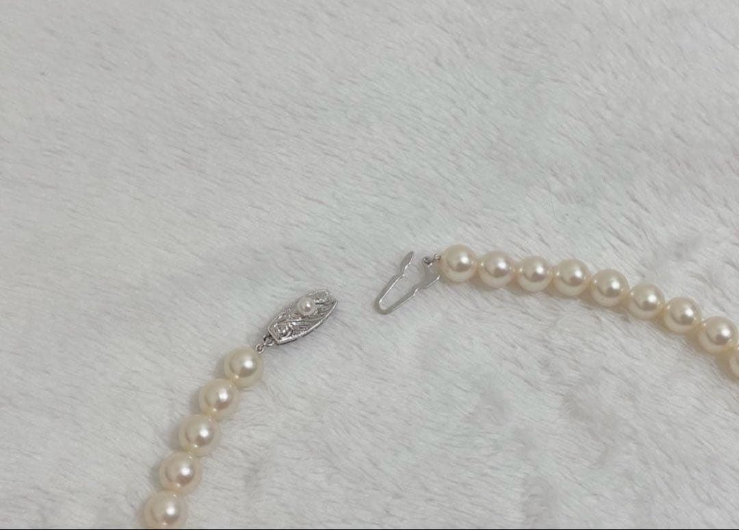 美品 タサキTASAKI アコヤ あこや真珠　パール　ネックレス　冠婚葬祭　田崎