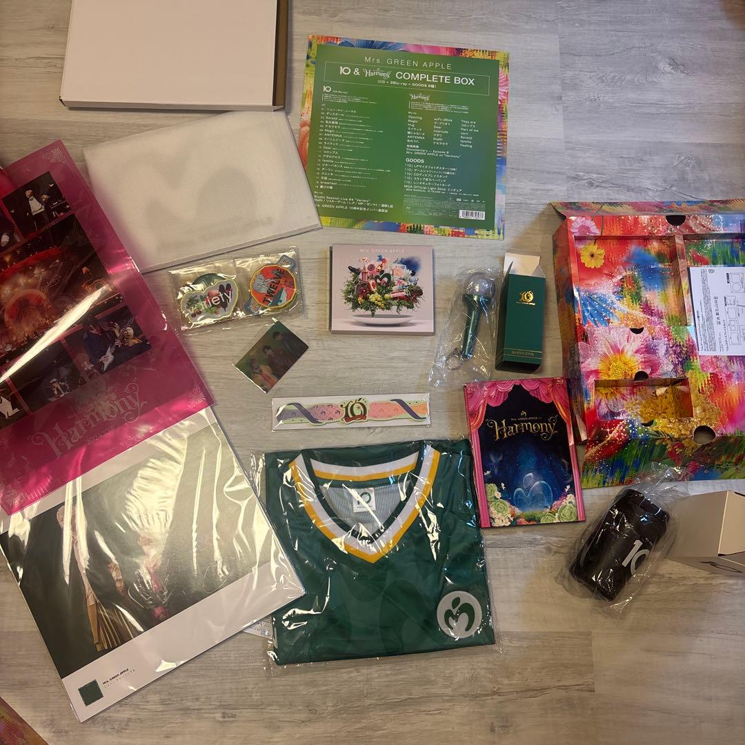 Mrs. GREEN APPLE 10周年 COMPLETE BOX