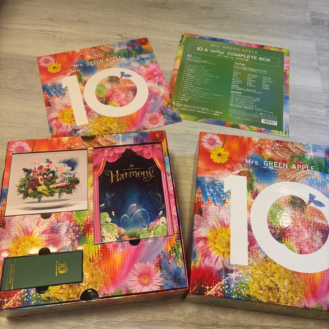 Mrs. GREEN APPLE 10周年 COMPLETE BOX