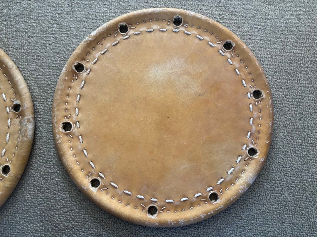 締太鼓用皮 2丁掛 2枚セット