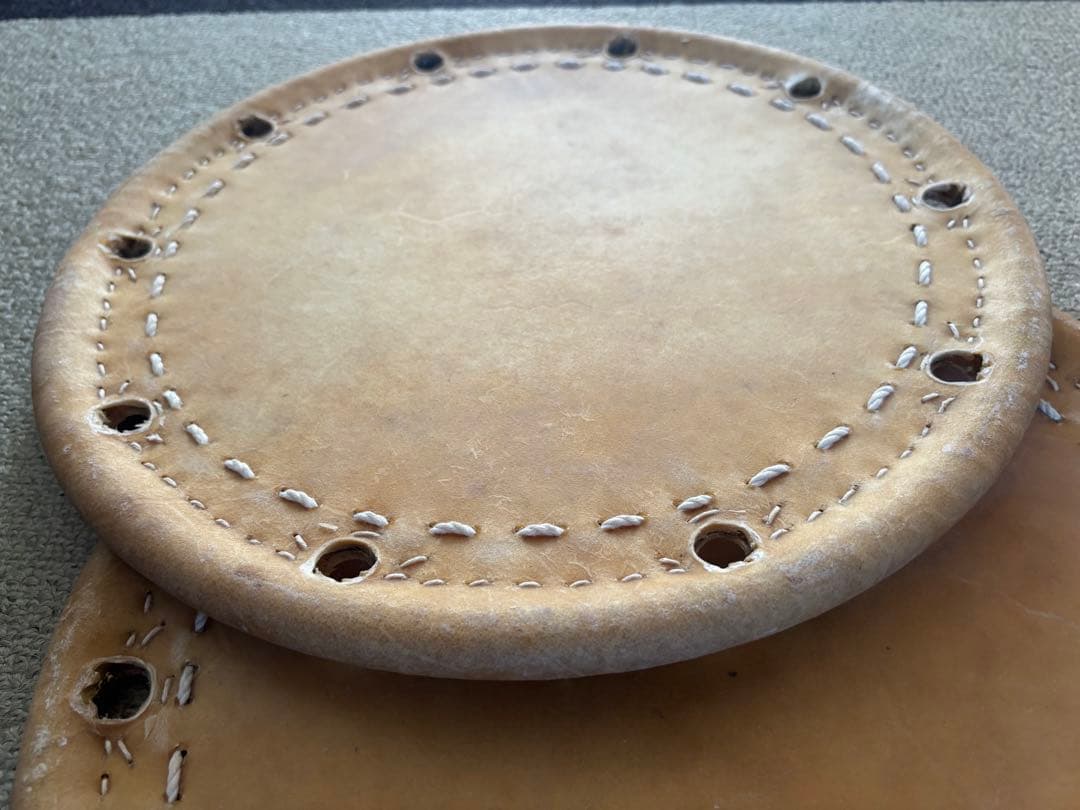 締太鼓用皮 2丁掛 2枚セット