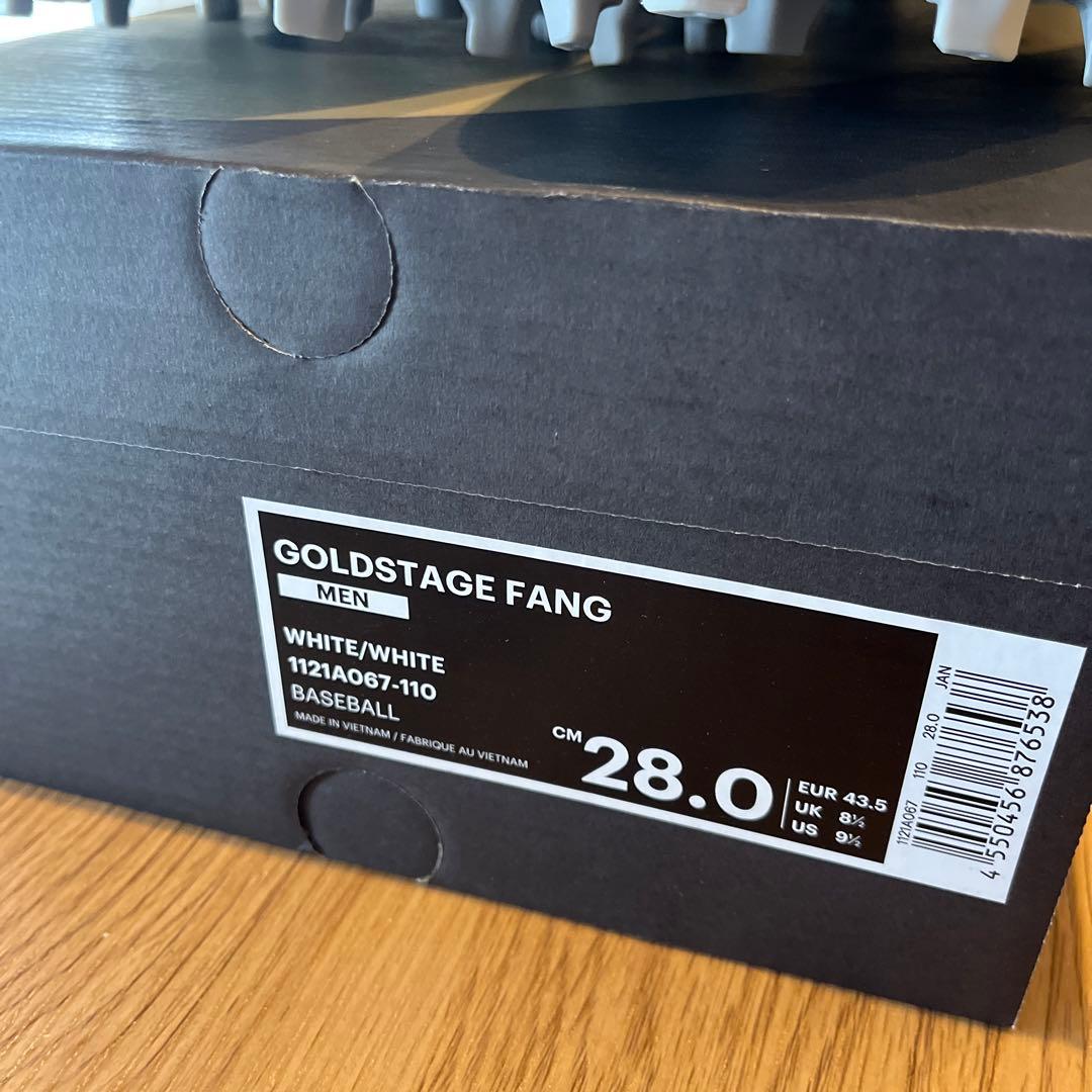 新品値下げ中 アシックスゴールドステージファングベースボールスパイク28.0cm