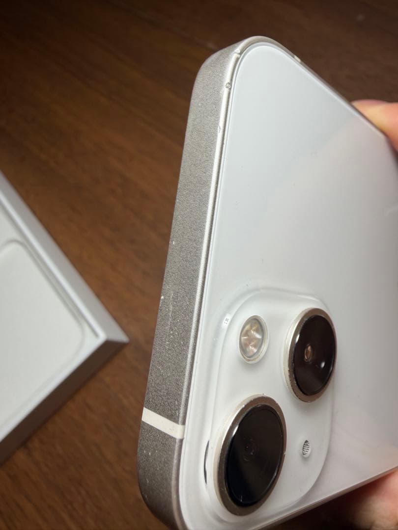 Apple iPhone 13 ホワイト 本体　箱アリ