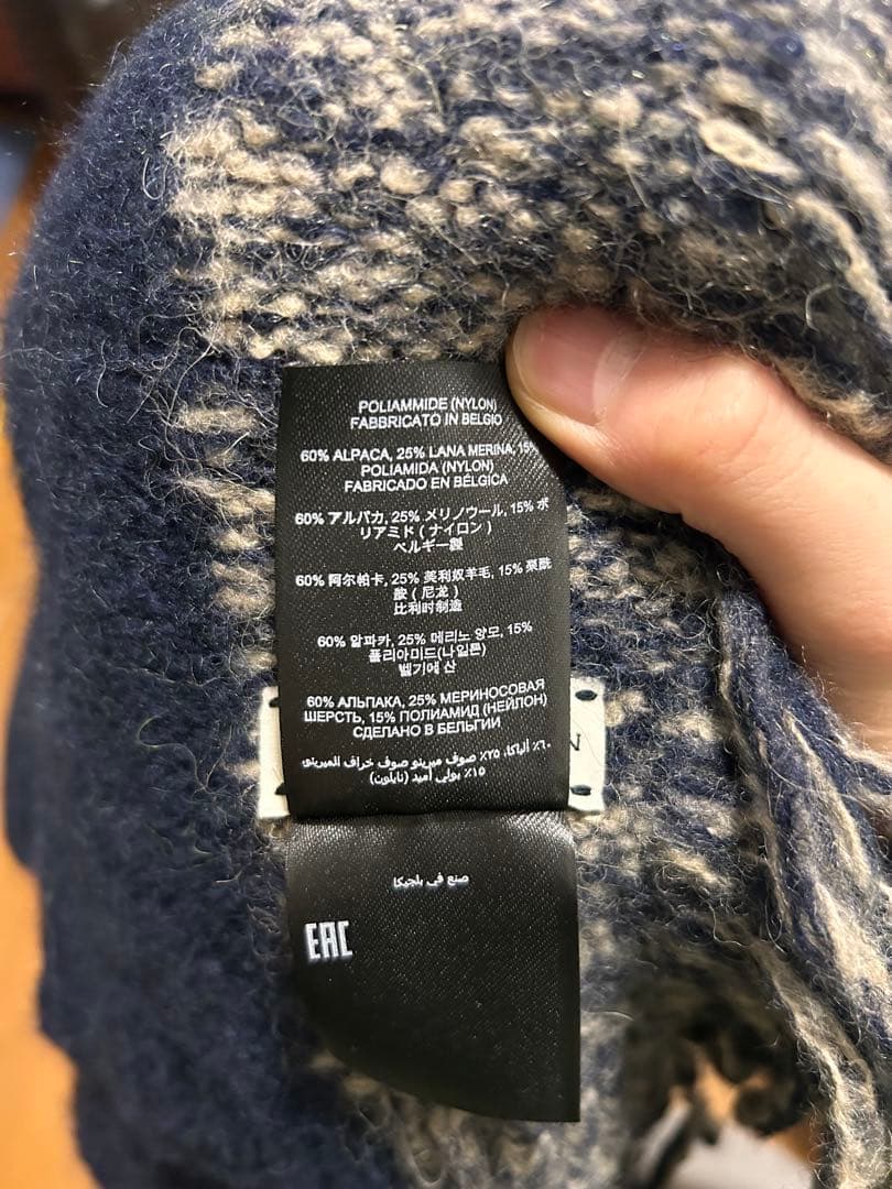 ふ*ー様 ドリスヴァンノッテン　DRIES VAN NOTEN マフラー　スカー