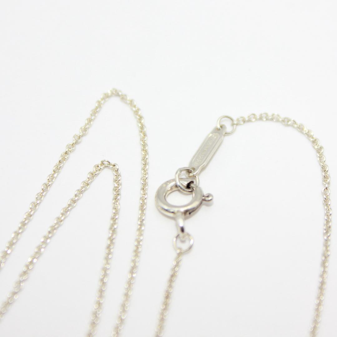 美品 Tiffany&Co ティファニー リターントゥ ラウンドタグ ネックレス