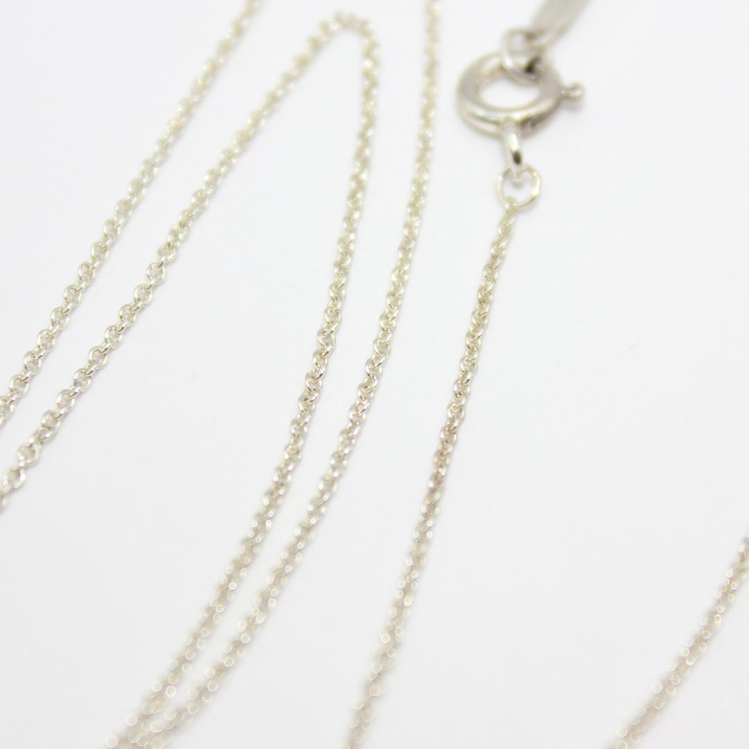 美品 Tiffany&Co ティファニー リターントゥ ラウンドタグ ネックレス