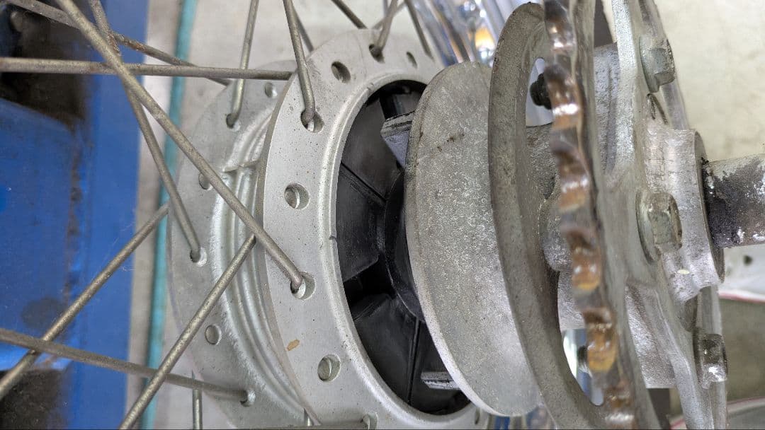 中古リアホイール一式☆ボルティー