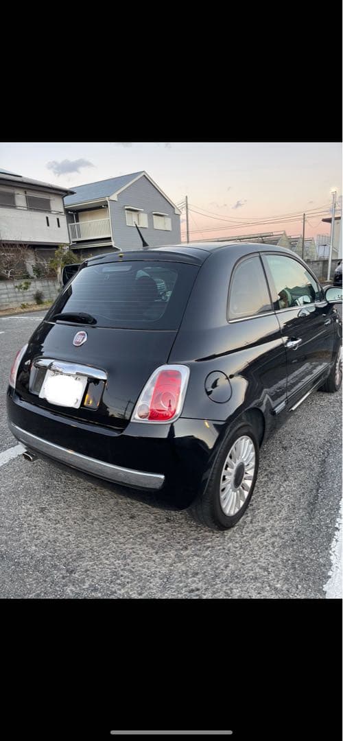 フィアット500 1.2ラウンジ検8年7月　機関良好