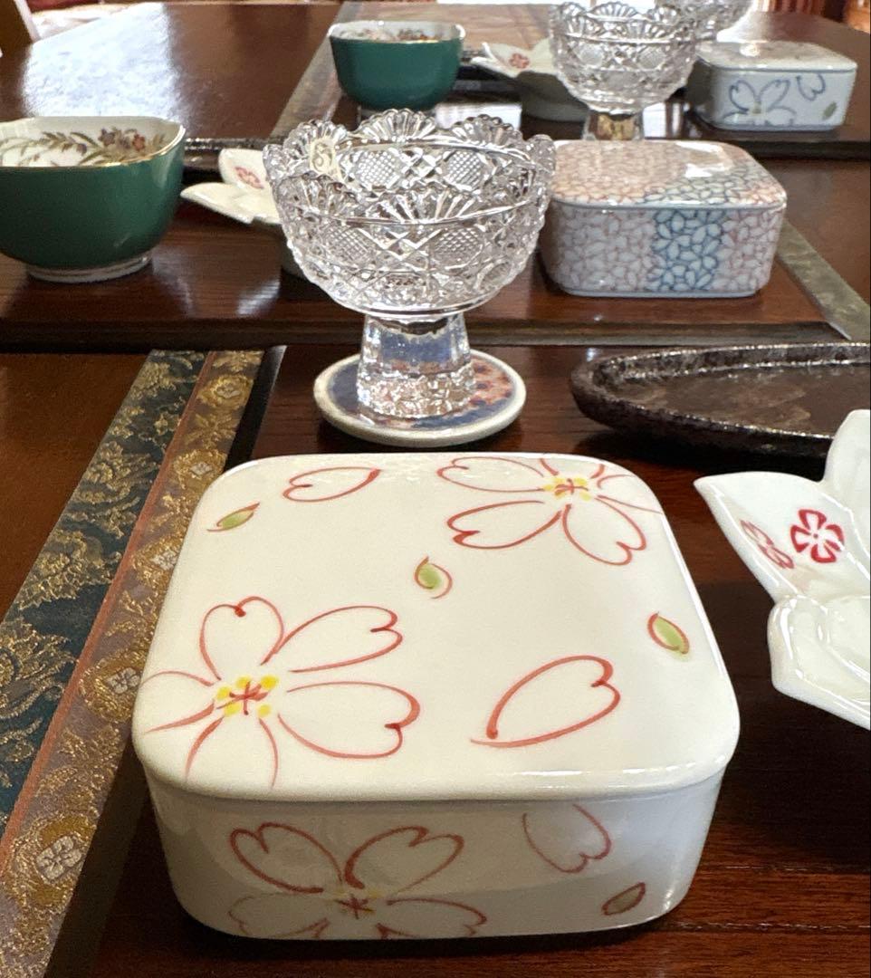 特選✨３人様お膳【深川製磁・陶悦・風雅Crystal・蓋物・乃りたけ他】18品