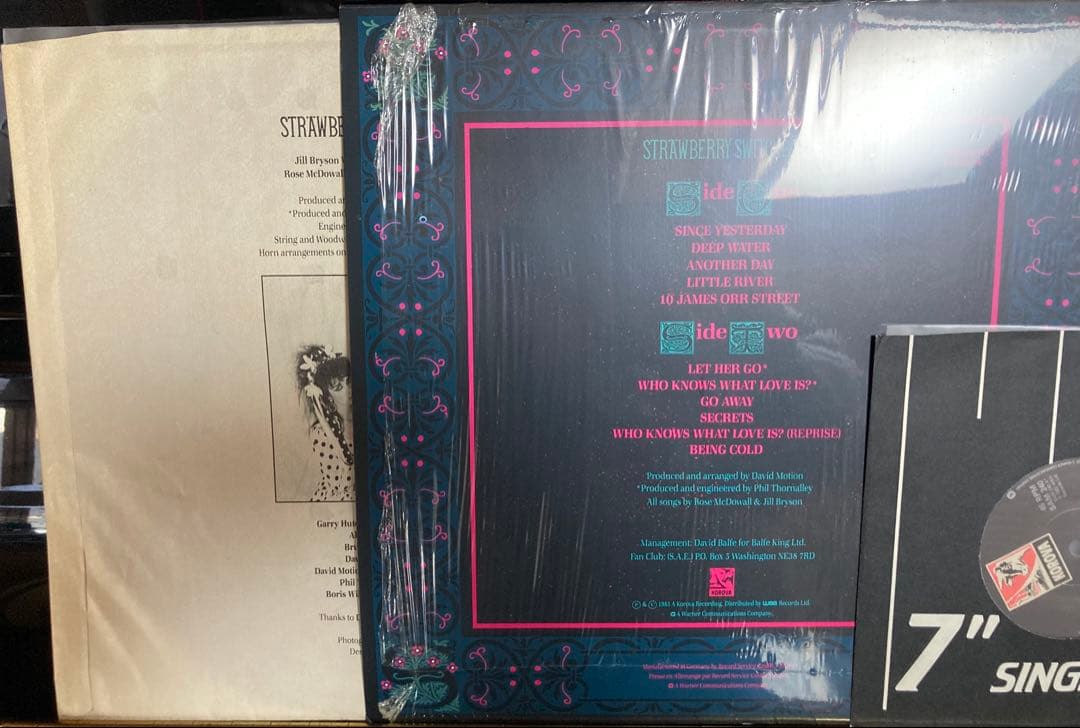 シュリンク付美盤◾️限定７'付UK盤◾️ストロベリー・スウィッチ・ブレイド