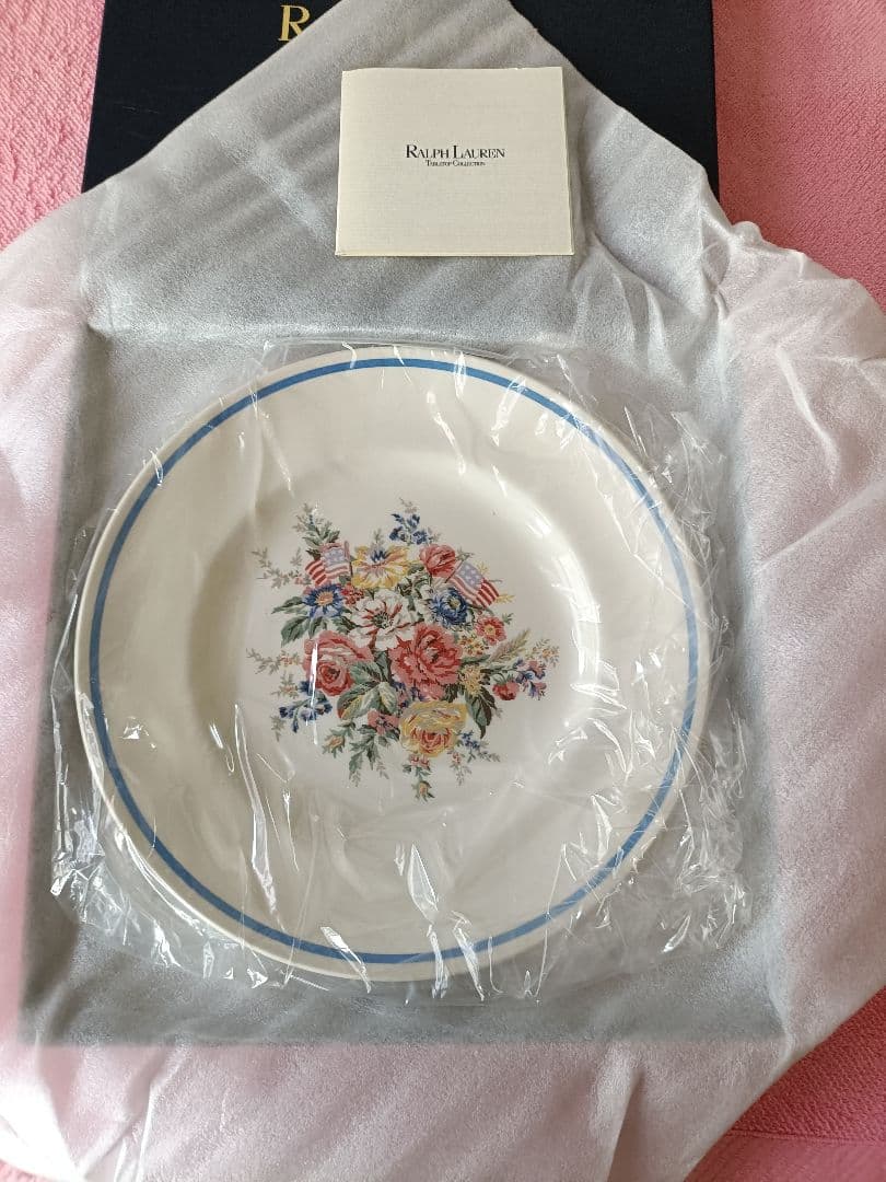 未使用ラルフローレン　プレート20㎝2枚　カップ&ソーサーペア　セット