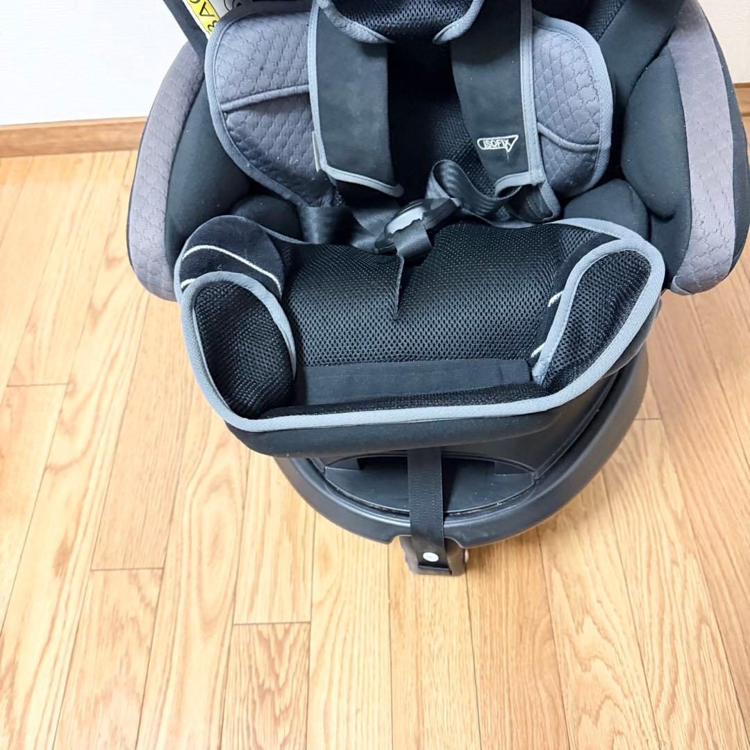 美品 アップリカ フラディア グロウ ISOFIX 360°セーフティーAB