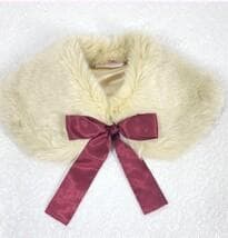 ♥セット売り♥️チェックウールコートくまアップリケJSK♥シャーリーテンプル♥