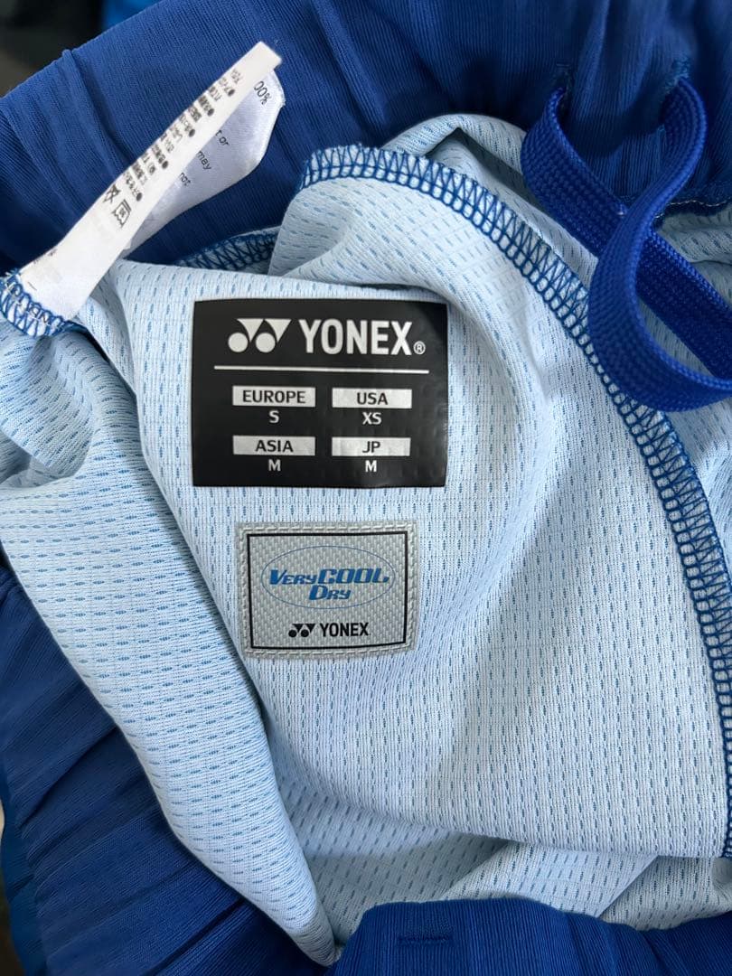 ヨネックス バドミントンパンツ 青　M