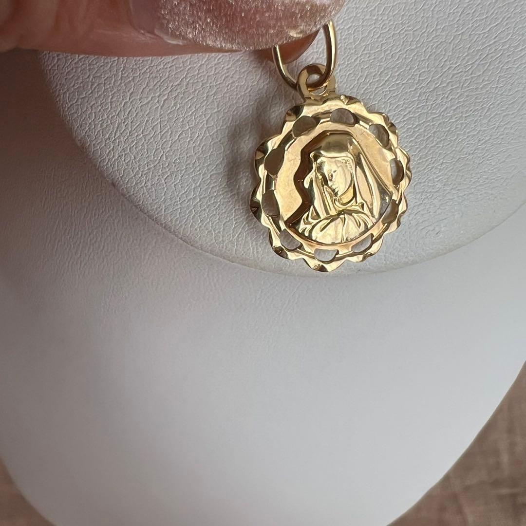 マリア　聖母　Ｋ18 ネックレストップ