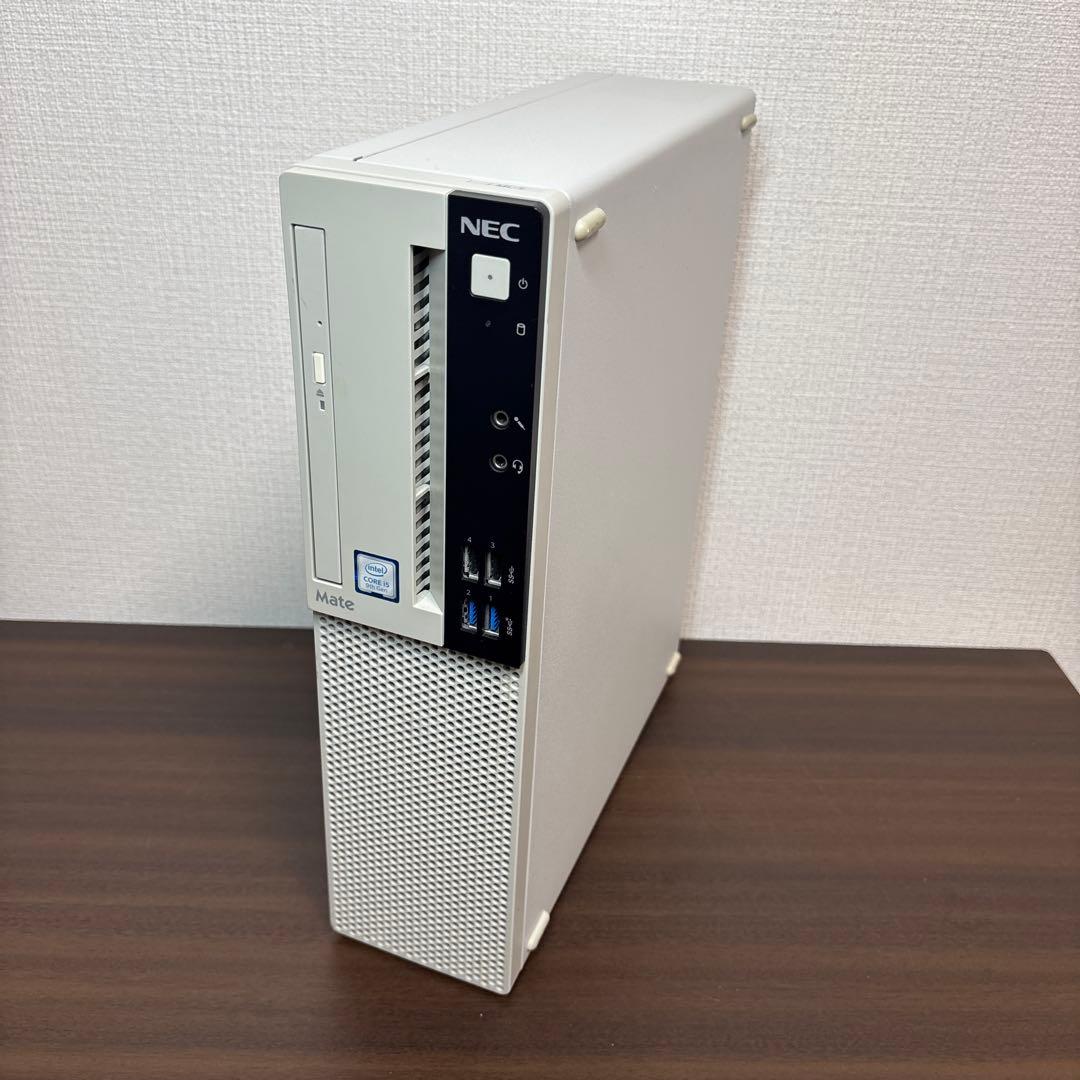 サクサク快適！第9世代 Core i5 搭載 NEC デスクトップPC 本体