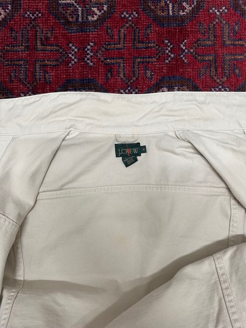 90s' J.CREW 2nd type 巨人タグ　ピケ