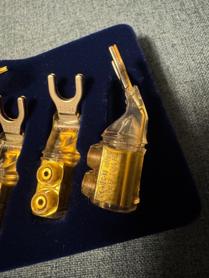 WBT-0680 E スピーカーYラグ端子　4個×2セットけい8固