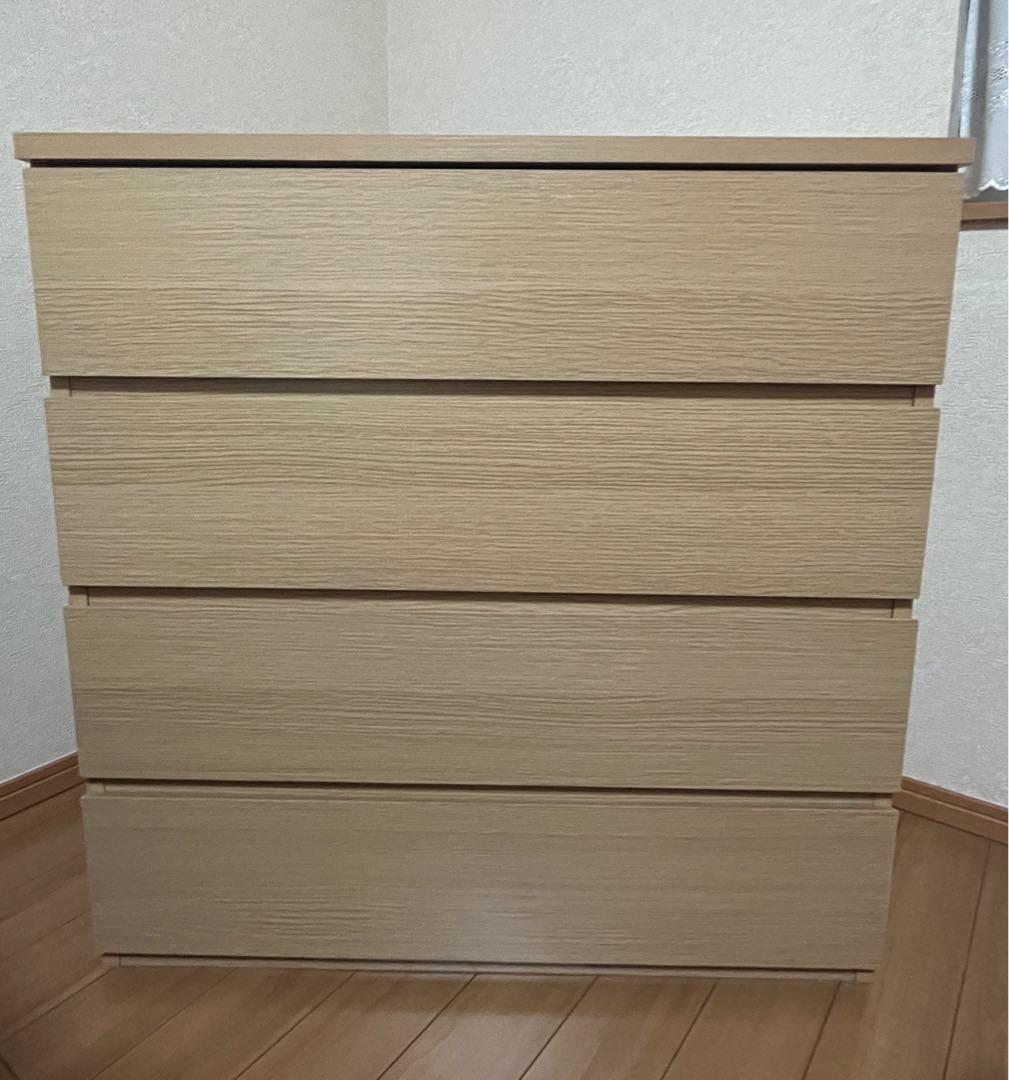 ニトリ　チェスト　タンス　4段 家具 洋服タンス