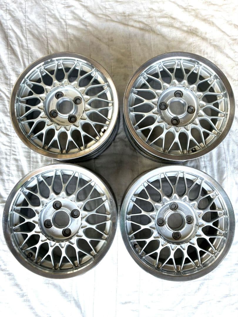 BBS１４インチRG073PCD100.6J×14+45
