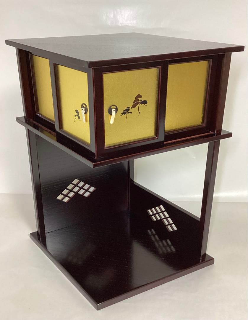 徒然棚 紙箱入 茶道具 古物品