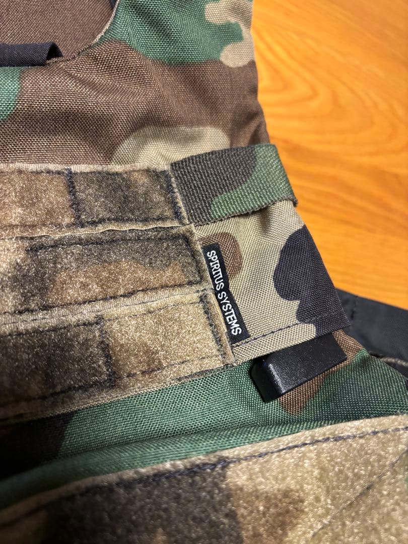【実物】SPIRITUS SYSTEMS 迷彩 プレートキャリア
